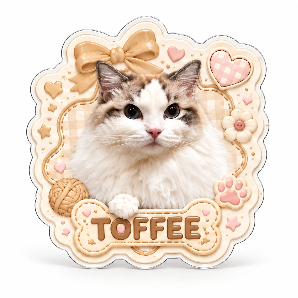 Custom Shaped Fridge Magnet